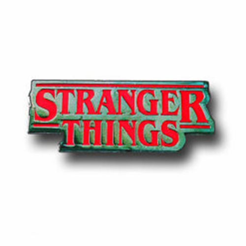 Stranger Things Logo Pin